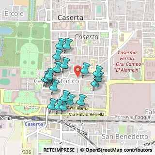 Mappa Via Paolo Emilio Sartorio, 81100 Caserta CE, Italia (0.4285)