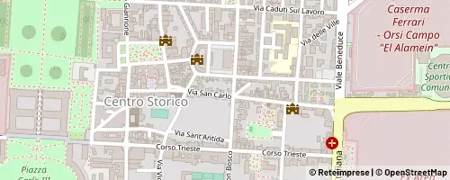 Mappa Caserta