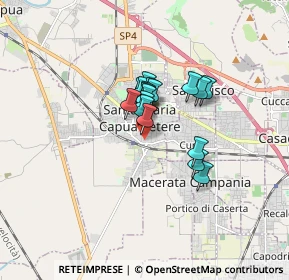 Mappa Vicolo Mazzocchi, 81055 Santa Maria Capua Vetere CE, Italia (1.08278)