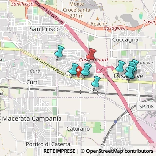 Mappa Via Naz. Appia, 81020 Casapulla CE, Italia (0.87818)