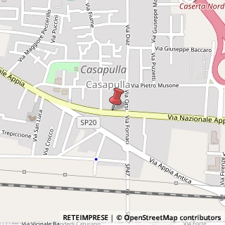 Mappa Via Nazionale Appia, 169, 81020 Casapulla, Caserta (Campania)