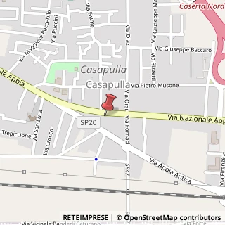 Mappa Via Nazionale Appia, 260, 81020 Casapulla, Caserta (Campania)