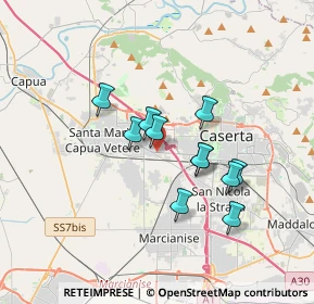 Mappa Via Nazionale Appia, 81022 Santa Maria Capua Vetere CE, Italia (2.94636)