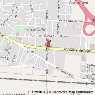 Mappa Via Nazionale Appia, 228, 81020 Casapulla, Caserta (Campania)