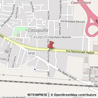 Mappa Via Nazionale Appia, 226, 81100 Casapulla, Caserta (Campania)