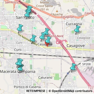 Mappa Via Nazionale Appia, 81020 Casapulla CE, Italia (1.33077)