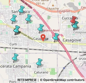 Mappa Via Nazionale Appia, 81022 Santa Maria Capua Vetere CE, Italia (1.34846)