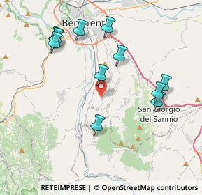 Mappa 82010 Sant'Angelo A Cupolo BN, Italia (4.33364)