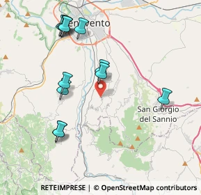 Mappa 82010 Sant'Angelo A Cupolo BN, Italia (4.45833)