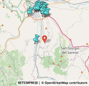 Mappa 82010 Sant'Angelo A Cupolo BN, Italia (5.42188)