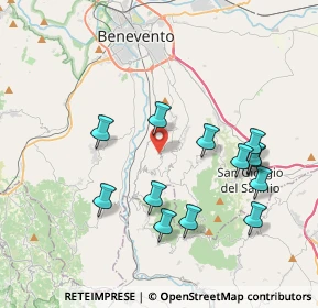 Mappa 82010 Sant'Angelo A Cupolo BN, Italia (4.17154)