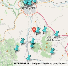 Mappa 82010 Sant'Angelo A Cupolo BN, Italia (5.38556)