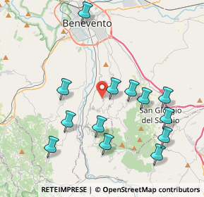 Mappa 82010 Sant'Angelo A Cupolo BN, Italia (4.51154)