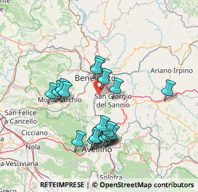 Mappa 82010 Sant'Angelo A Cupolo BN, Italia (14.6295)