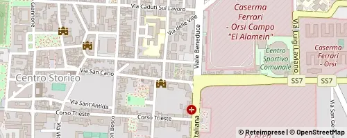 Mappa Caserta