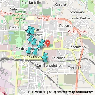 Mappa Viale Medaglie D'Oro, 81100 Caserta CE, Italia (0.83091)