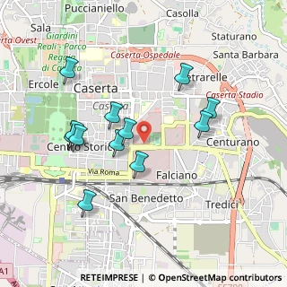 Mappa Viale Medaglie D'Oro, 81100 Caserta CE, Italia (0.97083)