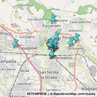 Mappa Via Salvatore Maielli, 81100 Caserta CE, Italia (1.11143)