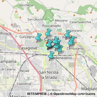 Mappa Via Salvatore Maielli, 81100 Caserta CE, Italia (0.98769)
