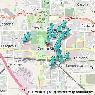 Mappa Via Salvatore Maielli, 81100 Caserta CE, Italia (0.774)
