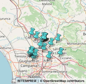 Mappa Via Salvatore Maielli, 81100 Caserta CE, Italia (9.489)