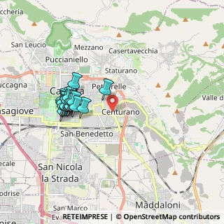 Mappa Via Francesco Cilea, 81100 Caserta CE, Italia (1.84722)