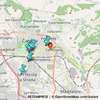 Mappa Via Francesco Cilea, 81100 Caserta CE, Italia (1.89)
