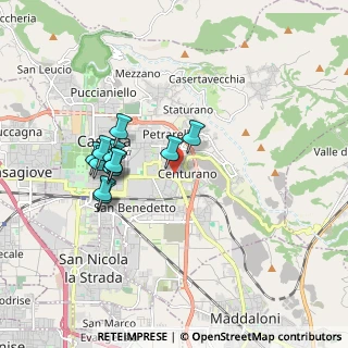 Mappa Via Francesco Cilea, 81100 Caserta CE, Italia (1.69833)