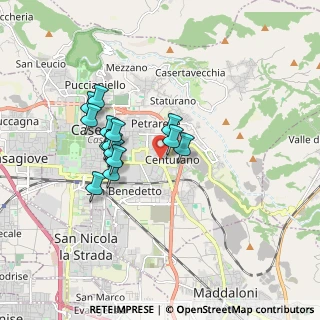 Mappa Via Francesco Cilea, 81100 Caserta CE, Italia (1.53929)