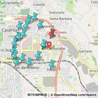 Mappa Via Francesco Cilea, 81100 Caserta CE, Italia (1.2415)