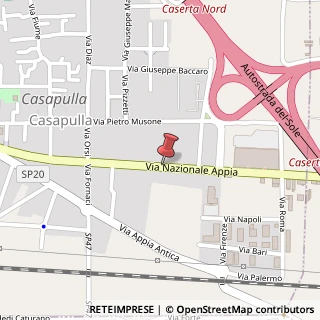 Mappa Via Nazionale Appia,  66, 81020 Casapulla, Caserta (Campania)