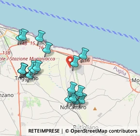 Mappa Via Scizzo, 70016 Noicattaro BA, Italia (4.6275)