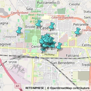Mappa Piazza Duomo, 81100 Caserta CE, Italia (0.4395)