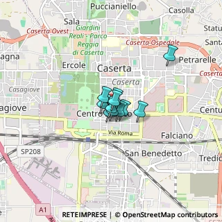 Mappa Via Vincenzo Orazio Crispo, 81100 Caserta CE, Italia (0.34455)