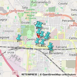 Mappa Piazza Duomo, 81100 Caserta CE, Italia (0.59417)