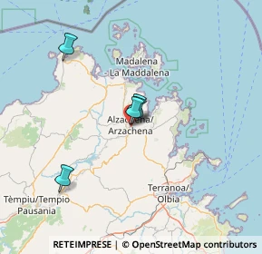 Mappa Via Amendola, 07021 Arzachena SS, Italia (50.895)