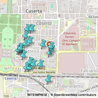 Mappa Via Giovanni Patturelli, 81100 Caserta CE, Italia (0.5625)