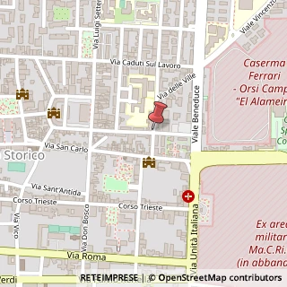 Mappa Via patturelli giovanni 119, 81100 Caserta, Caserta (Campania)