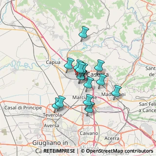 Mappa Via G. Deledda, 81040 Curti CE, Italia (5.06733)