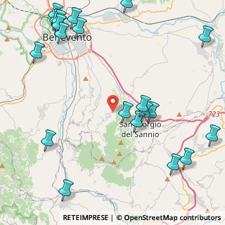 Mappa Via Carrera, 82010 San Nicola Manfredi BN, Italia (6.4155)