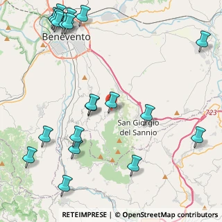 Mappa Via Carrera, 82010 San Nicola Manfredi BN, Italia (6.2615)