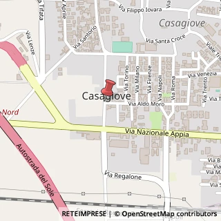 Mappa Via Arcivescovo Pontillo, 49, 81022 Casagiove, Caserta (Campania)