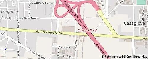 Mappa Casagiove