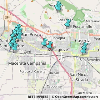 Mappa Via Nazionale Appia, 81100 Casagiove CE, Italia (3.0825)