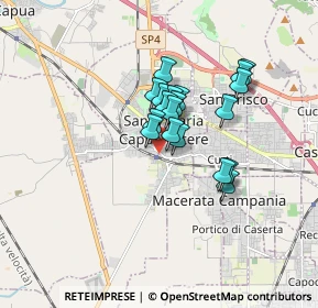Mappa Via Giovanni Amendola, 81055 Santa Maria Capua Vetere CE, Italia (1.27)