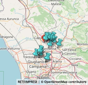 Mappa Via Giovanni Amendola, 81055 Santa Maria Capua Vetere CE, Italia (8.46333)