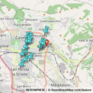 Mappa Via F. D'Elena, 81100 Caserta CE, Italia (1.83059)