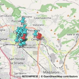 Mappa Via F. D'Elena, 81100 Caserta CE, Italia (2.07421)