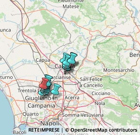 Mappa Via F. D'Elena, 81100 Caserta CE, Italia (10.94067)