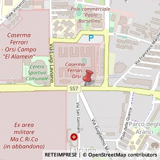 Mappa Via dei Bersaglieri, 11, 81100 Caserta, Caserta (Campania)